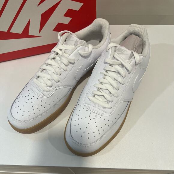 NWB Nike Court Vision Low White Gum Size 11.5 - Picture 4 of 7